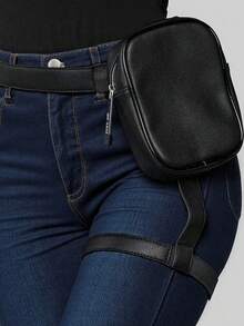 Women Leg Bags - Apricot - View 8
