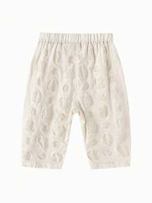 Balabala Baby Summer Anti-Mosquito Pants 2026 Soft Breathable Lightweight Cute Pants - Cream Card - View 2