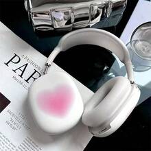 Estuche para auriculares Bluetooth con forma de corazón en degradado, regalo de moda para niñas - Multicolor - Ver 3