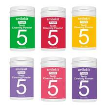60克紫色牙齿美白粉，深层清洁，清新口气，方便旅行携带，酒店及日常使用，5天用量，多种口味（薄荷、葡萄、椰子、西瓜、芒果） - 60克-紫色美白牙粉 - 查看 4