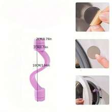 Magnetic Stabilizer For Washing Machine Door, Easy To Install, Flexible Design, Fits Most Washing Machines And RV Laundry Doors, 1. TYLH - Mini Purple Color - View 1
