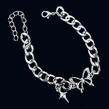 银色蝴蝶方向盘链，汽车内饰装饰，可爱汽车配件，车辆挂饰，独特汽车装饰品 - 均碼 - 查看 6