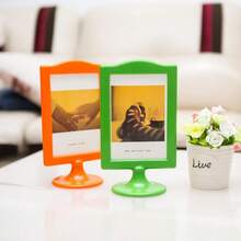 极简相框盒，DIY桌面展示相框支架，Tosphi塑料相框，双面展示架，多功能相框，桌面展示板，广告牌 - 1PC - 查看 8