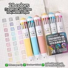 1支高品质多色伸缩圆珠笔，28/30/88色可选，水彩笔，适用于艺术创作、绘画、日记、DIY、马克笔、学生用品 - 繪畫原子筆 - 查看 13