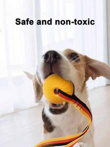 Rope Dog Toy Ball, Puppy Interactive Training Toy, Pet Chewing Plaything, Floating EVA Elastic Ball - Multicolor - View 7