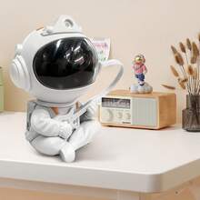 1pc Astronaut Galaxy Projector Night Light, 360° Full Sky Projection (With Dedicated Remote, 8 Lighting Effects), Bedroom Ambience + Decor 2-In-1 - Guitar - View 5