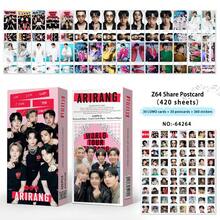 B/TS&B/LACKPINK ARIRANG World Tour , DEADLINE Share Postcard Set - 420PCS Total (30 Postcards + 30 Lomo Cards + 360 Stickers), Bangtan Boys HD Print, Jisoo Jennie Rosé Lisa HD Print, K-Pop Fans Collectible, Weverse Gift, POB Style, Album Merch, Scrapbook & Journal Decor, Fan Meeting Souvenir - Multicolor - View 1