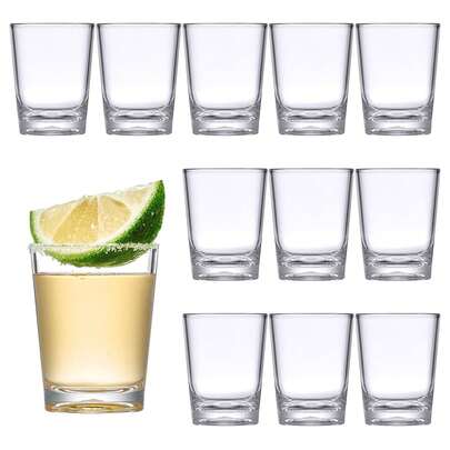 6pcs/Set Assorted Liquor Glasses, Vodka Glasses, Juice Glasses, Ideal For Family Gatherings! Great Father's Day Gift