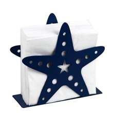 OIGUMR Servilletero de granja 6 x 5.5 pulgadas Blue Star 1 - Azul Start - Ver 1