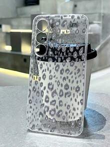 Cheetah,Leopard Print 1pc Thick Leopard Print Protective Phone Case, Compatible With Samsung Galaxy S26/S26 PLUS/S26 Ultra, S25/S25 PLUS/S25 Ultra, A17, A07, A16, A36, A26, A56, A50, A12, A32, A52, A72, A51, A21S, A13, A14, S24/S24 PLUS/S24 Ultra, S22, A52, A53, A54, A55, 11/12 Pro/12/12X/13 Pro/14 Pro/15 Pro, 10/9, Note 9, 12C, Note 11 Pro, Note 8 Pro - Multicolor - View 4