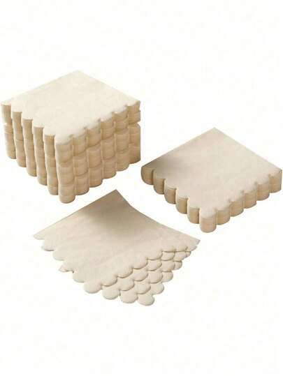 Minimalist Pink Flower Napkins, Cocktail Napkins With Leaf Edges Suitable For Dinner, Wedding, Birthday Party Decoration