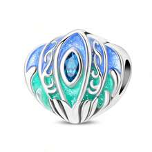 1 Piece Silver Plated Ocean Series - Starfish Shell Conch Bead Jewelry 3mm Original Bracelet Necklace DIY Pendant Making Women's Daily Gift Birthday Party Holiday Gift - Multicolor - View 13