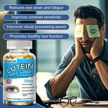 Bunkell Eye Health  Softgels - WIth Zeaxanthin 55mg Supplement - Supports Normal Retinal Cell Function, Retina, Lens & Macula Health - 120 Softgels - 1 Bottle - View 6
