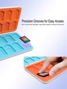 24-In-1 Magnetic Game Card Case Compatible With Nintendo Switch 2 (2025), Switch OLED, Switch, Switch Lite, Convenient Carrying, Protective, Anti-Fall, Anti-Dust - View 3