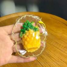 Hyper-Realistic Soft Squishable Stress Relief Toy, Apple, Orange, Persimmon Fruit Squishy Slow Rebound Squeeze Toy - Multicolor - View 11