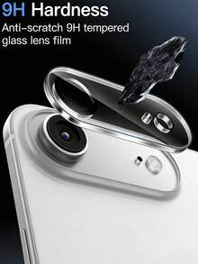 3pcs Ultra-Clear Camera Lens Protector Film, No Impact On Daily Use, High Hardness Surface Treatment Effectively Resists Scratches, Rounded Edges, Made Of Tempered Glass, Precise Cutouts Compatible With IPhone 17e/17 ProMax/16 ProMax/15 ProMax/14 ProMax/13 ProMax/12 ProMax/11 ProMax/17 Pro/16 Pro/15/14/13/12/11 And Other Series. - Clear - View 3