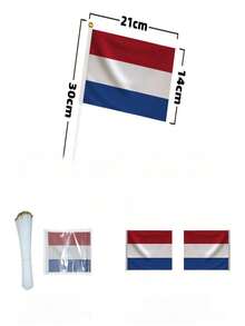 5/10/20pcs 21*14cm Puerto Rico Mexico Handheld Small Flags, 2026 World Cup National Team Cheering Hand Flags, Football Fan Stadium Support Banners, Vuvuzela Accessories, Father's Day Gift, July 4th Independence Day Decor, Wedding Graduation Bachelor Party Decoration, Indoor Home Room Soft Decor, Outdoor Yard Garden Scene Decoration - A - View 51