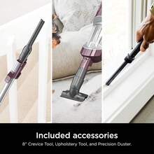Ceritified Refurbished Shark HZ702 Ultralight PetPro Corded Stick Vacuum With PowerFins HairPro Odor Neutralizer Technology, Crevice & Upholstery Tool, Precision Duster, Wine Purple (Renewed) - 查看 9