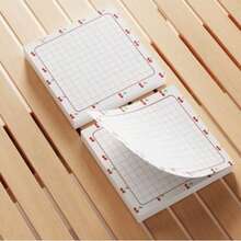 3x3 Inch 50 Sheets Cherry Pattern Sticky Notes, Cherry Pattern Memo Pad With Adhesive, Suitable For School, Office, Home, Student & Teacher Gift, Back To School Gift - Black and White - View 2