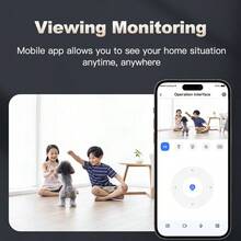 Mini WiFi Hidden Camera, Nanny Cam Smart Home Pet Dog Baby Monitor 1080P Remote Portable Mobile App Camera Indoor Outdoor - Multicolor - View 9