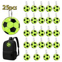 Colgante de mochila de fútbol, llavero reflectante de adecuado para salidas nocturnas, colgante de equipaje - Ver 17