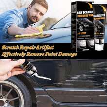 1pc/3pcsVehicle Scratch Removal Kit, Upgraded Car Scratch Remover, Car Polishing Wax Scratch Remover For Deep Scratch, Car Scratch Repair Cream, Car Paint Scratch Repair Kit, With Wiping Sponge, Suitable For Daily DIY Car Care, Convenient And Portable - Vehicle Scratch Kit - View 3