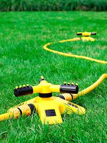 360度自动旋转喷头，苗圃灌溉互连三喷头浇水装置，园艺花卉浇水喷头 - 單色 - 查看 7