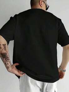 Men's 220g 100 Percent Cotton Dodgers Graphic T-Shirt, Comfortable, Soft, And Breathable Men's Sportswear, Suitable For Everyday Wear, Outings, Commuting, Sports, And Parties. HZOA - Black 2 - 查看 6