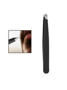 圆头鹤形美容理发器，不锈钢鼻毛修剪器，带镊子，适用于眉毛、鼻毛、胡须、耳毛，不锈钢眉毛修剪器，中性专业面部毛发修剪器。适合所有人。（黑色） - 彩色 - 查看 7