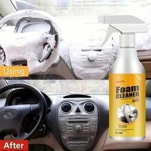 EELHOE Foam Cleaner Multi-Surface Upholstery Cleaner Car Interior Seats Stain Remover Odor Eliminator No-Rinse Formula Quick Dry - Yellow - View 2