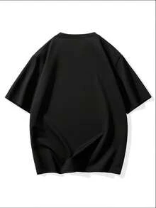 Custom T-Shirts, Add Your Design Photos, Patterns, Or Logos, Can Be Printed On Both The Front And Back, Regular Crew Neck Style Suitable For Summer, Perfect For Commemorative Shirts, Father'S Day, Or Cultural Shirts - trắng - Xem 9