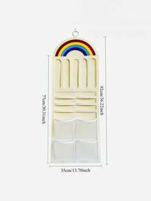 Space-Saving Wall-Mounted Multi-Pocket Storage Rack, Hanging Storage Bag, Elegant Jewelry Organizer - Hanging Storage Bag With Hooks, Wall-Mounted Hanging Hook Clip Organizer - Multi-Compartment Durable Plastic Storage, Fashionable Accessory Organizer, Hanging Jewelry Organizer For Necklaces, Bracelets, Earrings, Hair Accessories - Closet, Bathroom, Salon Or Travel - Sturdy Hanging Organizer, Wardrobe Organization, Minimalist Design, Durable, Home Storage - Nhiều màu - Xem 8