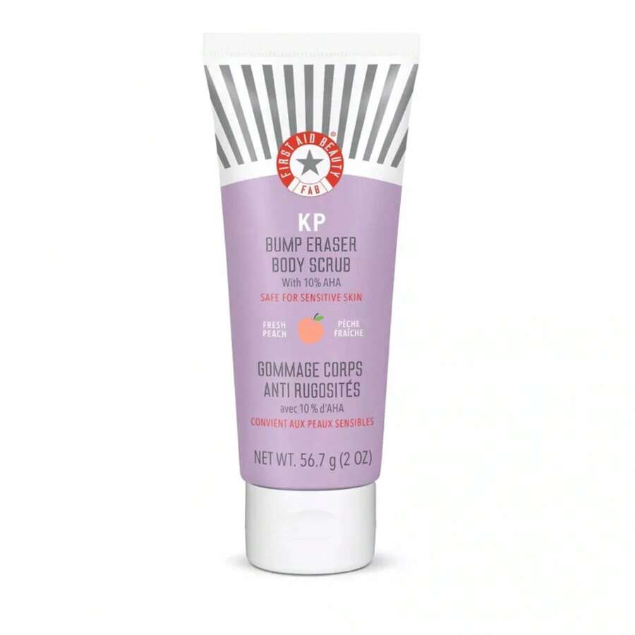 FIRST AID BEAUTY Exfoliante corporal KP - 2oz - Melocotón - Tamaño de viaje - 1 - Ver 1