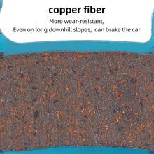 自行车碟刹片，耐磨山地车刹车片，全金属折叠电动自行车刹车片 - 彩色 - 查看 4