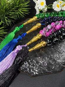 New Design Clear Glass Tasbih 33 Beads Prayer Jewelry For Men Women Islamic Gift - Multicolor - View 6