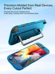 2pcs/Set PC Controller Protective Case + 1pc PC Console Protective Case For Nintendo Switch 2, Anti-Drop, Anti-Explosion, Anti-Scratch, Anti-Sweat, Enhance Gaming Experience - View 4