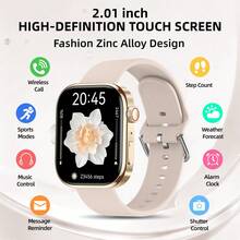 SIMSONLAB 2026 New Smart Watch Unisex, 2.01" Large HD Screen, 120+ Sports Modes, Long Battery Life, HD Wireless Calling, Quick Message Reply, Designed For Sports, Lightweight & Comfortable, Gift For Women's Day - 彩色 - 查看 14