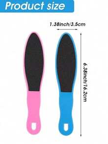 1/3 Pack Foot File And Callus Remover, Best Foot Care Pedicure Tool To Remove Hardened Skin, Wet & Dry Use, Foot Rasp, Foot Care Tool, Travel Essentials, Foot Scrubber - Multicolor - View 2