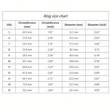 6毫米陶瓷戒指，女士订婚戒指/承诺戒指，尺码5-12，低过敏性立方氧化锆结婚戒指，耐刮擦优雅珠宝 - 陶瓷 - 查看 6