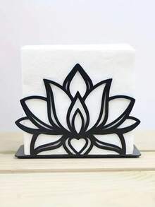 Creative Cartoon Pattern Paper Towel Holder, Acrylic Napkin Clip For Dining Table, Restaurant, Cafe, Hotel - Multicolor - View 18