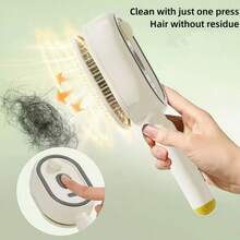 二合一蒸汽梳，USB充电，喷雾梳，干湿两用，头皮按摩防静电蓬松美发梳，300mAh - 香檳色 - 查看 11