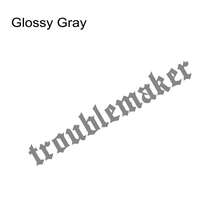 Troublemaker Letter Car Front Windshield Stickers Auto Rear Window Waterproof Vinyl Decals DIY Racing Body Creative Decoration - Car Sticker - View 9
