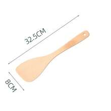 Premium Quality Natural Boxwood Cooking Utensil, Spatula Suitable For Kitchen, Christmas Gift, Holiday Items - Natural Wood Color - View 6