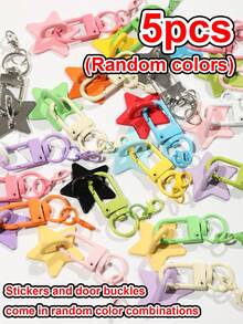 3-In-1 Phone Case Accessories: Heart, Star, Moon Charms + Phone Grip + Lobster Clasp Lanyard, DIY Smartphone Strap, Metal Alloy Material With Strong Adhesive Backing, Suitable For Phone Cases, Bags, Handmade Decoration Accessories, Cute Design Compatible With Android And Most Smartphone,Gifts For Mother, Family, Friends, Birthday, Holiday Phone Chain - Multicolor - View 25