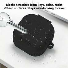 Anti-Fall Earphone Case With Cleaner Kit With Keychain Charging Box Sleeve Shockproof Wear-Resistant For Buds 4/4 Pro - View 9