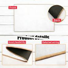 Fashionable Leopard Print  Themed Home Rugs/Customizable With Names/Suitable For Living Rooms Bedrooms Laundry Rooms Dormitories/Machine Washable Polyester Fiber Rugs/Holiday Gifts Area Rug Rugs For Livingroom Large Him, Family, Boyfriend, Girlfriend, Father, Family, Mother, Lover, Daughter, Son, Grandfather, Grandmother, Friend, Classmate, Pet. Perfect Nap, Camping, Travel, Home, Daily Life, Office Decoration, Birthday, Anniversary, Valentine's Day, Thanksgiving, Christmas, Halloween, Mother's Day, Father's Day, Wedding, Easter,New Year Gifts,Sofa,Bed,Car,Bedroom,Living Room,Office, Outdoor , Beach - 彩色 - 查看 8