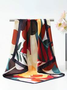 4pcs Satin Headband/Headscarf/Hair Wrap - 27.5 Inch Satin Square Headscarf For Women - Multicolor - View 6