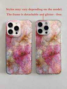 Marble Pattern Painted Epoxy Glitter Minimalist Shockproof Thick Phone Protective Case Suitable For IPhone 17/17 Pro/17 Pro Max, 16/11/16 Pro/16 Plus/16 Pro Max/16e, 15 Pro Max, 13/14/12/XS/XR, 15 Pro Max, 16/7/8, 16 Pro Max, 15 Pro Max, 12 Pro Max, 13 Pro Max, 14 Pro Max, 13, 11, 12 Pro, 14, P11 Soft Shell, P12 Shockproof, XS, XR Phone Case Cover - Multicolor - View 4