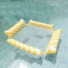 Inflatable Water Hammock Recliner, Floating Mat Swimming Mattress, Swimming Pool Party & Beach Fun Toy - Four Tubes - View 10