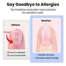 Beetles HEMA-Free Nail Tips Glue Kit, All-In-One Nail Extension Kit For Press On False Nails, DIY Salon Manicure At Home - 3Pcs 15ml HEMA-free Nail Prep & Glue Set - View 2